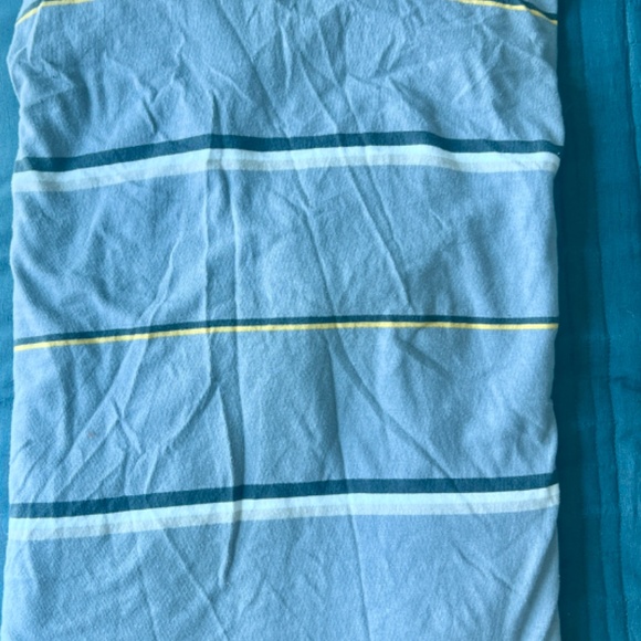 MK Machine Grey and Yellow Striped Cotton Polo Shirt! Sz L! - Picture 5 of 6